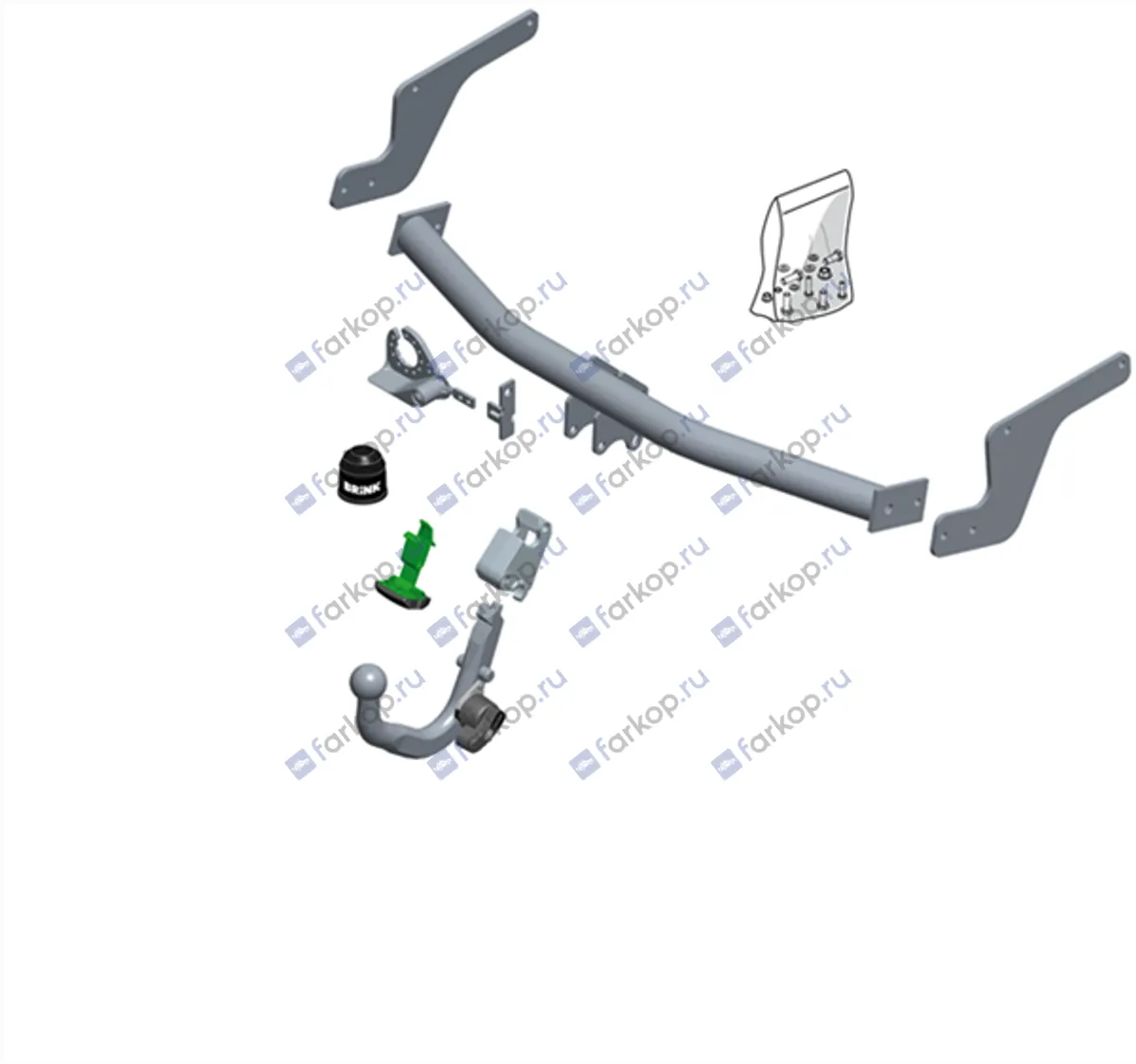 Фаркоп Brink для Renault Logan (седан) 2014- 577900 в 