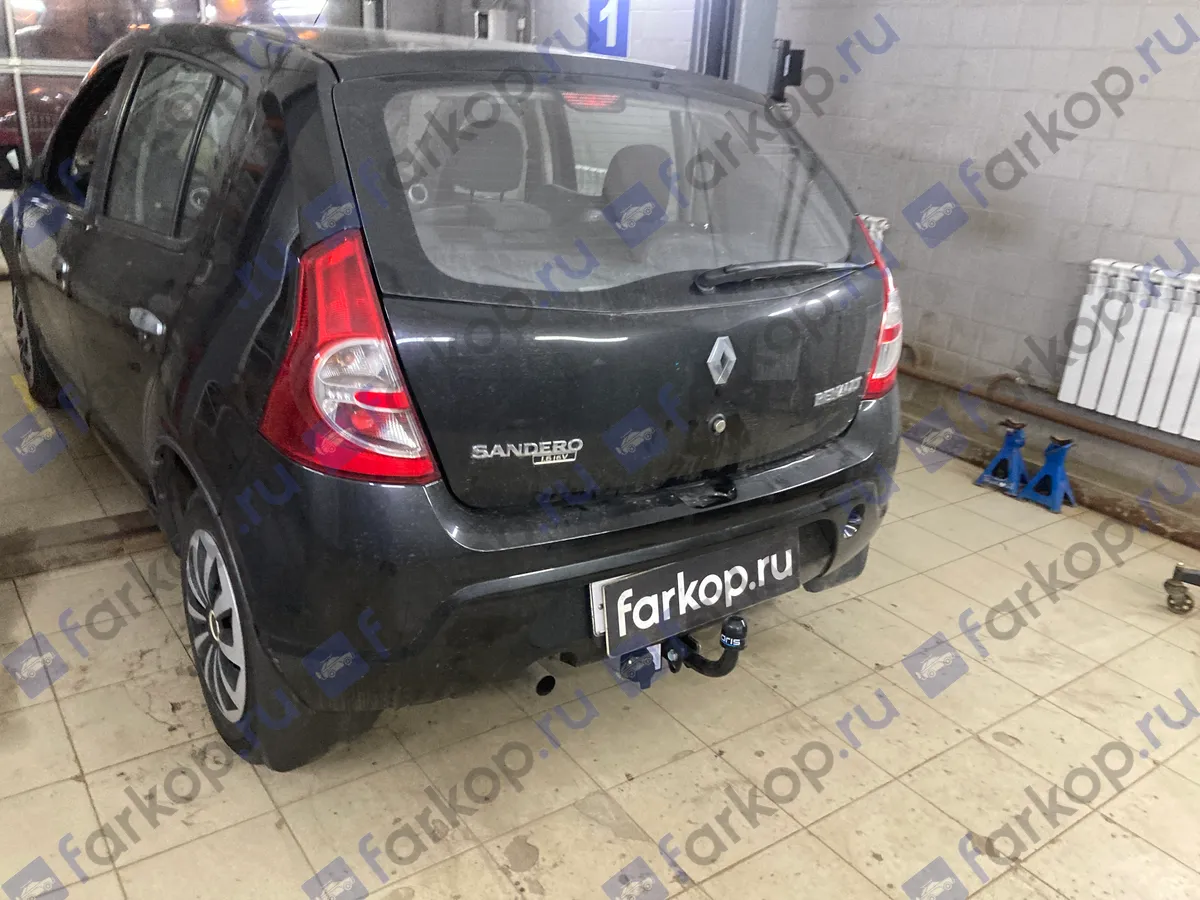 Фаркоп Oris для Renault Sandero (хетчбек) 2008-2014 1422-A в 