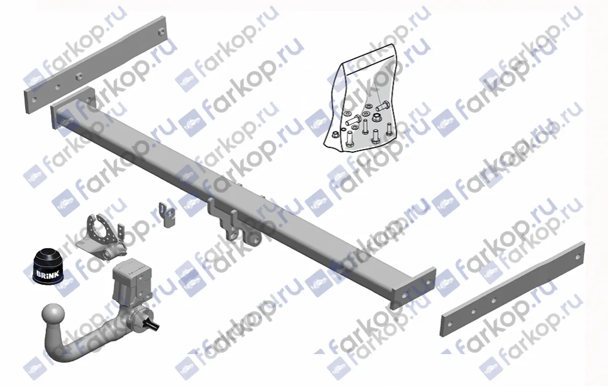 Фаркоп Brink для Audi Q3 2011-2017 551700 в 