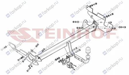 Фаркоп Steinhof для Mazda CX-5 2011-2017 M-032 в 