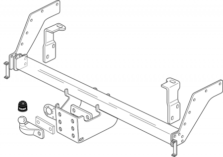 Фаркоп Brink для Mazda B2500 1999-2006 482600 в 