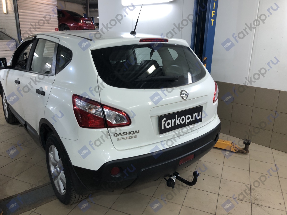 Фаркоп Лидер Плюс для Nissan Qashqai (Qashqai 2) 2008-2014 N121-A в 